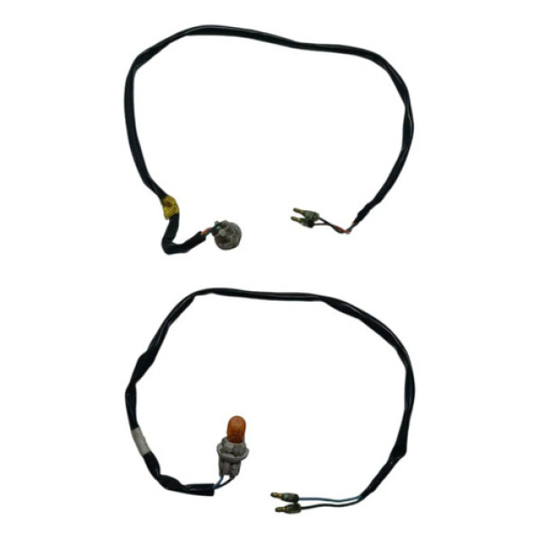 Chicote Piscas Traseiros Honda Biz 125 Es 11/15 Original Preto