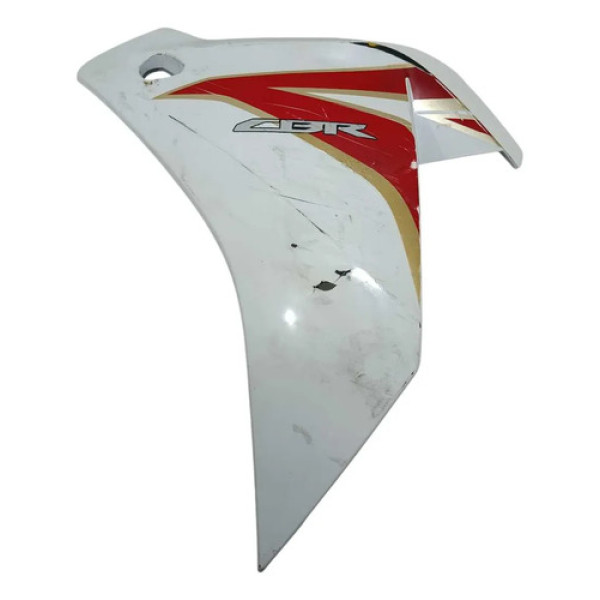 Carenagem Lateral Esquerda Honda Cbr 250r 2012 C/avaria Branco