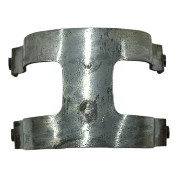 Suporte Paralama Dianteiro Honda Cg 125 Titan 00/08 Original Prata (metal)