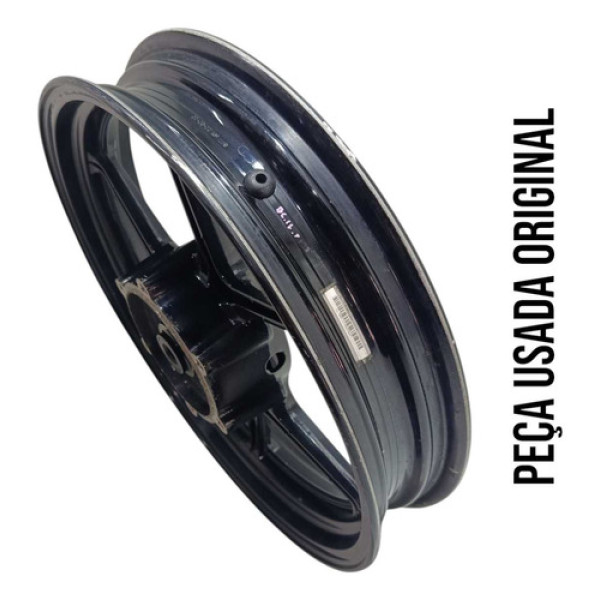 Roda Dianteira Kawasaki Ninja 250r 08/12 Original Preta