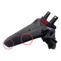 Paralama Suporte Placa Honda Biz 125 11/17 Original Preto