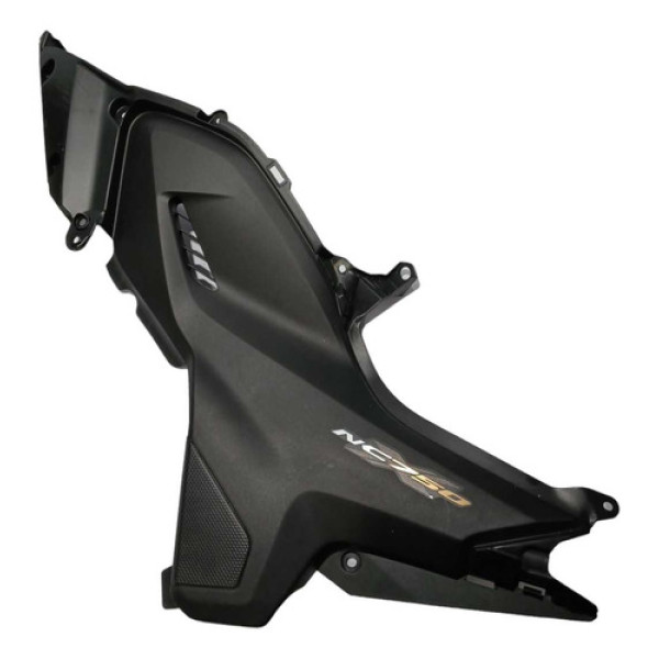 Carenagem Lateral Esquerda Nc 750x 14/15 Original C/avaria Preto