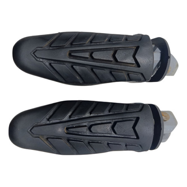 Pedaleiras Traseira Par Honda Cg 125 Fan Esd 14/18 Original