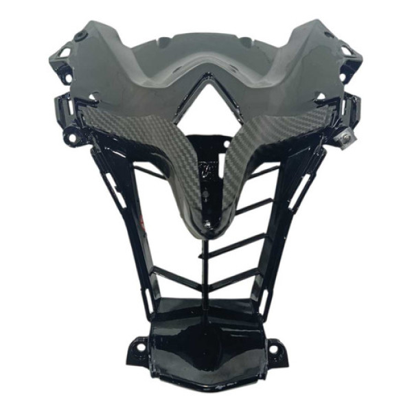 Carenagem Acabamento Central Yamaha Yzf R6 06/07 Ori C/avari Preto