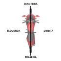 Abraçadeira Coletor Ar Yamaha Mt 07 16/23 Original