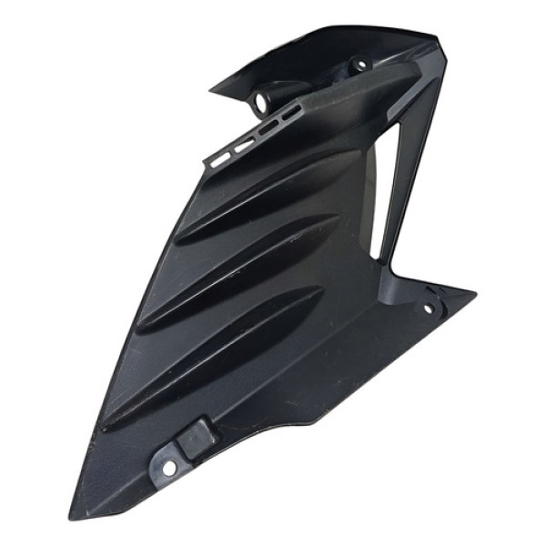 Acabamento Inferior Aba Direita Yamaha Fazer 150 16/22 Orig Preto