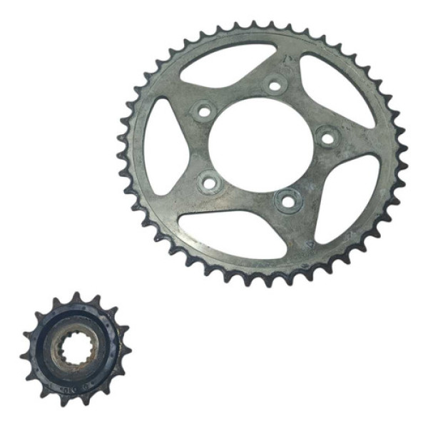 Coroa Relação Suzuki Gladius 13/16 Original Prateado