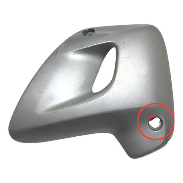 Carenagem Aba Direita Honda Cb 500 98/02 Original C/avaria Prata