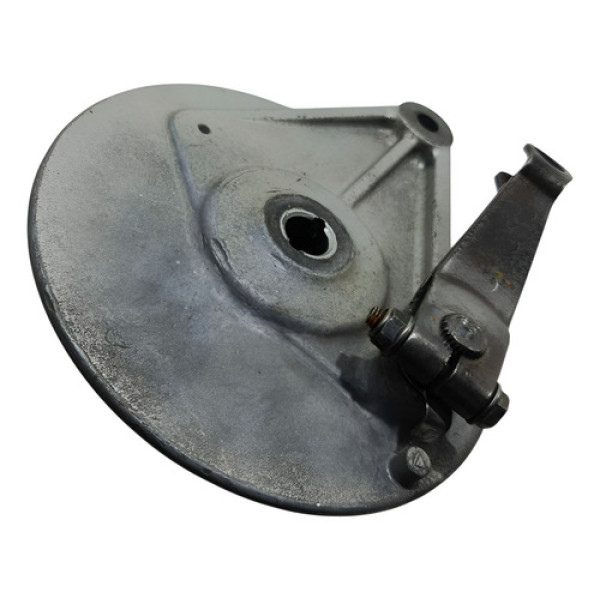 Espelho Freio Traseiro Honda Cg 125 Fan Esd 14/18 Original Prateado