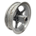 Roda Dianteira Aro 10 Suzuki An125 Burgman 05/10 Original Prateado