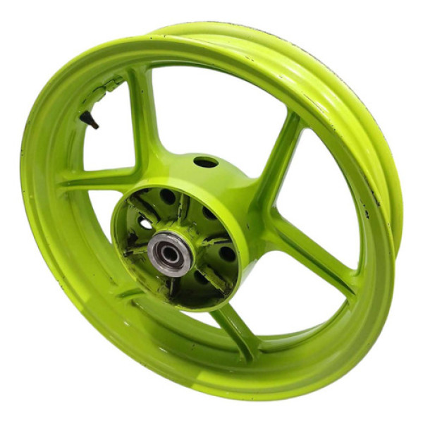 Roda Traseira Kawasaki Ninja 250r 08/12 Verde Original Verde