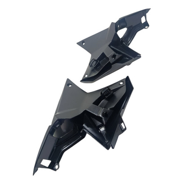 Carenagem Interna Aba Par Honda Cg 160 Titan 18/24 Original Preto