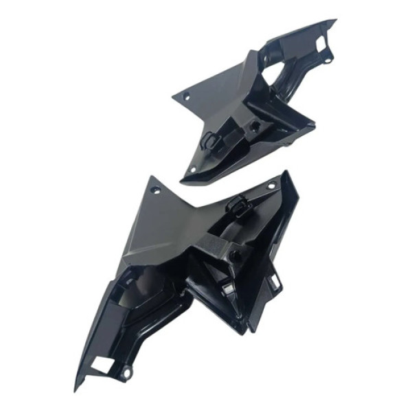 Carenagem Interna Aba Par Honda Cg 160 Titan 18/24 Original Preto