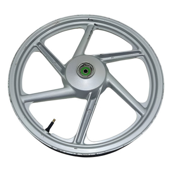 Roda Dianteira Honda Cbx 200 Strada 97/02 Original C/avaria Prateado