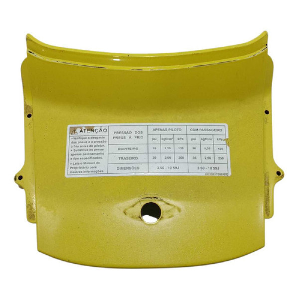 Carenagem Rabeta Central Suzuki An 125 Burgman 05/10 Origina Amarelo