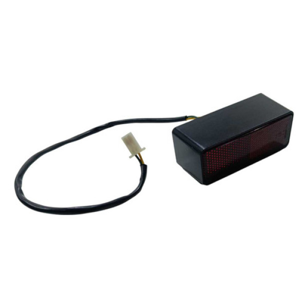 Luz Placa Honda Cg 160 Start 16/24 Original Vermelho Ambos Lados