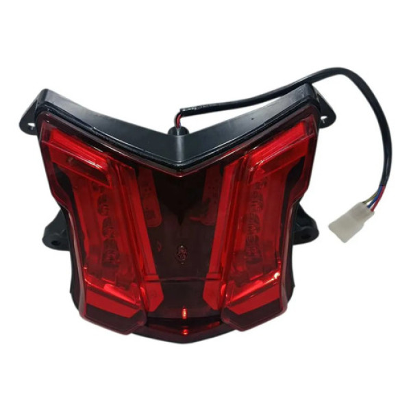 Lanterna Traseira Bajaj Dominar D400 23/25 Original Ambos Lados Vermelho