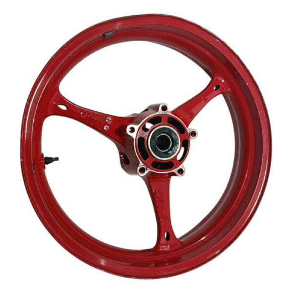 Roda Dianteira Suzuki Gsxr 750 07/09 Original C/avaria Vermelho
