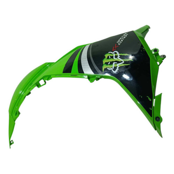 Carenagem Aba Esq Kawasaki Ninja 300 13/18 Original C/avaria Verde