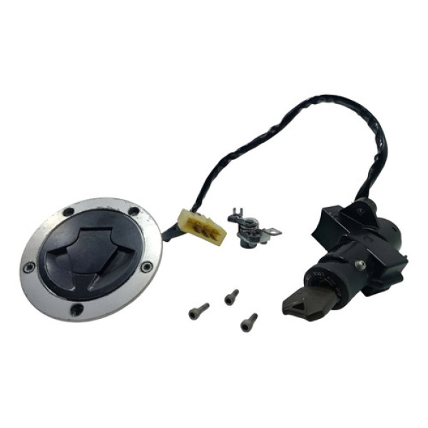 Kit Chave Ignição Tanque Kawasaki Ninja 650r 09/11 Original