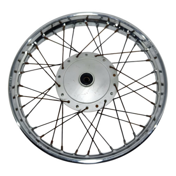 Roda Dianteira Tambor Honda Cg 150 04/13 Original - Prateado