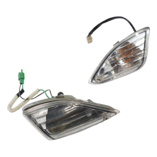 Piscas Dianteiro Suzuki An125 Burgman 05/10 Original Branca