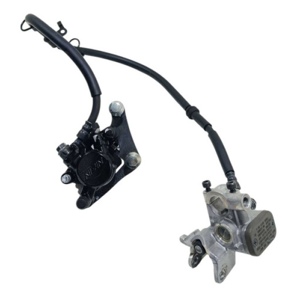 Sistema Freio Roda Dianteira Yamaha Neo 125 18/24 Original Prata