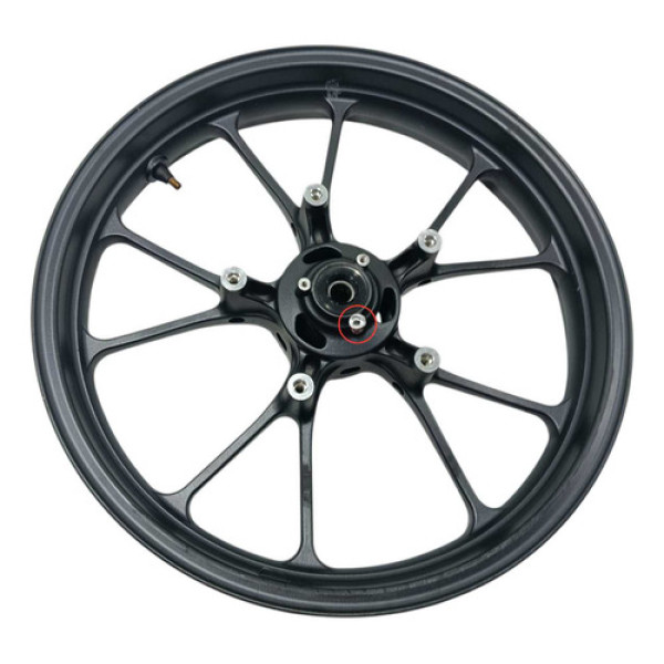 Roda Dianteira Honda Cb 300f Twister 23/24 Original C/avaria Preto