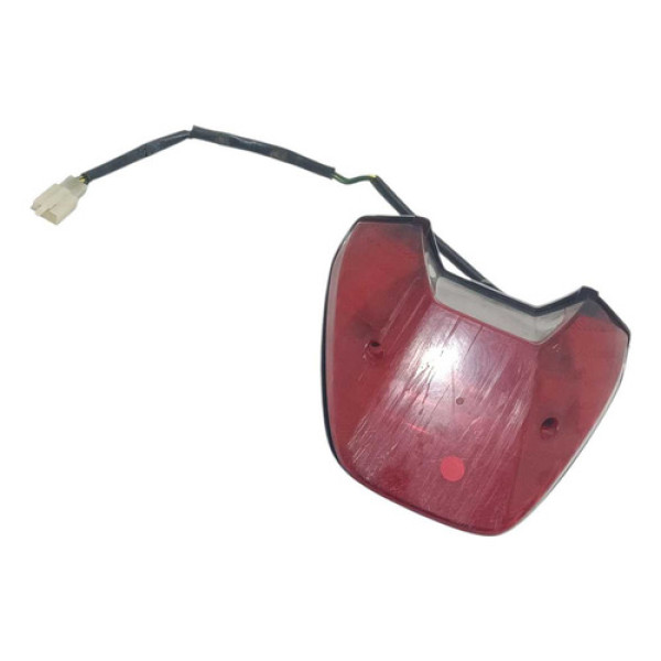 Lanterna Traseira Honda Cg 125 Fan 09/13 Original Ambos Lados Vermelho