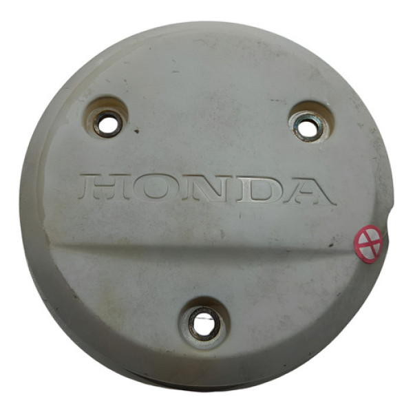 Tampa Honda Embreagem Honda Biz 125 05/10 Original C/avaria Prateado