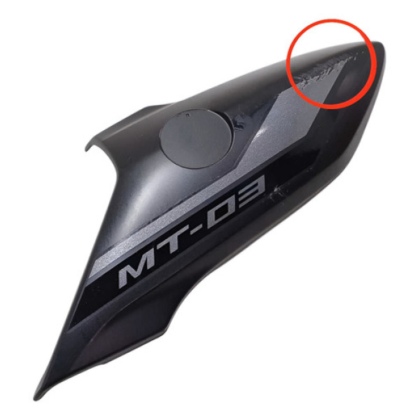 Carenagem Aba Tanque Esq Mt 03 2021/2023 Original  Cinza