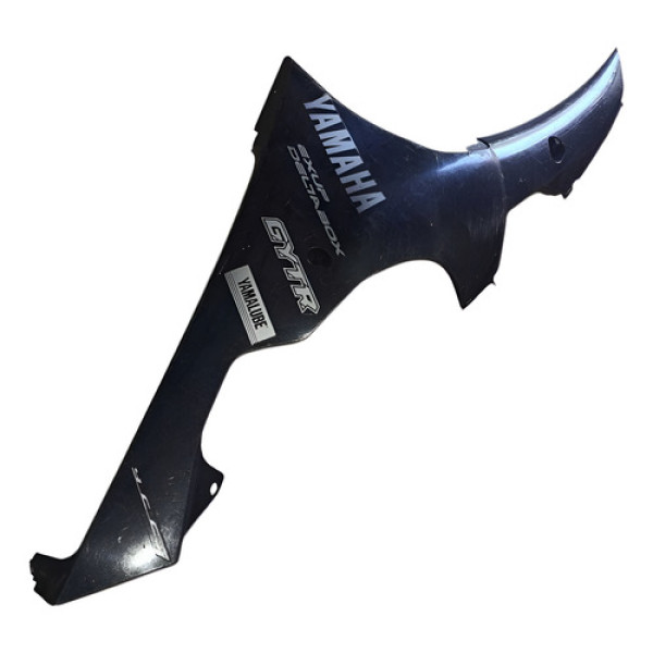Carenagem Pisca Spoiler Esquerdo Yamaha Yzf R6 03/06 Orig Preto