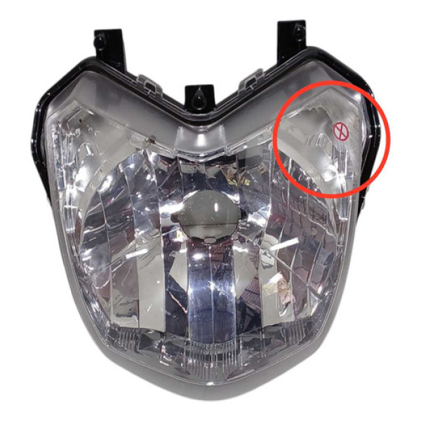 Farol Yamaha Factor 125/150 16/24 Original C/avaria Ambos Lados