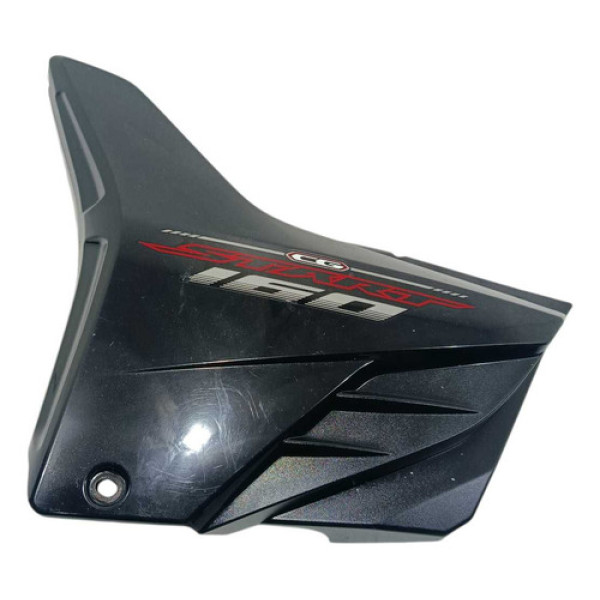 Carenagem Lateral Esquerda Honda Cg 160 Start 16/23 Original Preto
