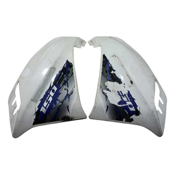 Carenagens Aba Tanque Par Yamaha Xtz 150 15/22 Origin C/avar Branca