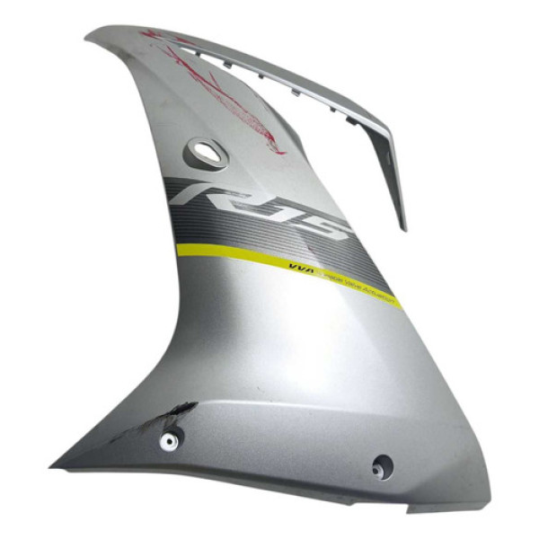 Carenagem Tanque Esquerda Yamaha Yzf R15 23/24 Original Prata