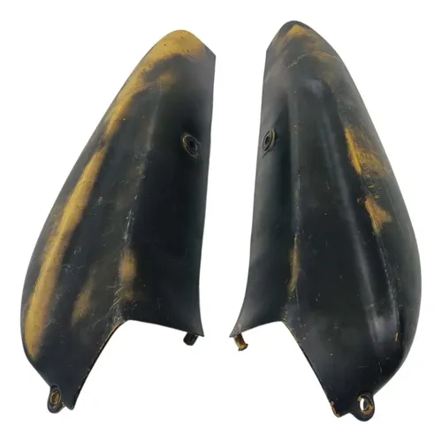 Carenagens Rabeta Traseira Par Honda Cg 125 Titan 00/04 Orig Preto